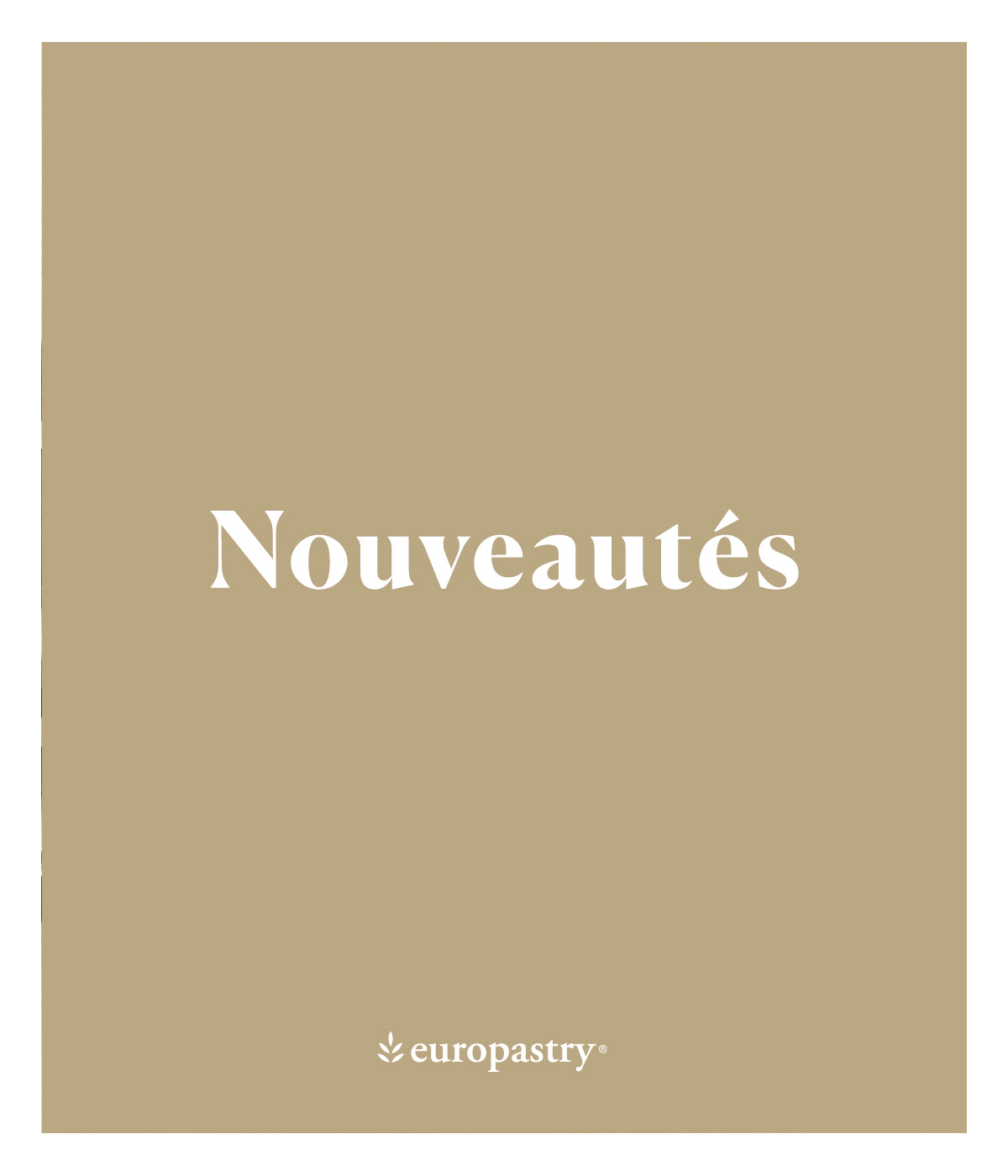 NOUVEAUTÉS